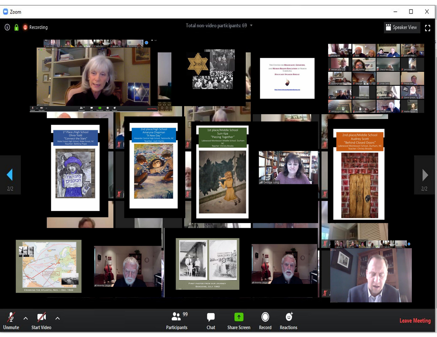 Virtual Yom HaShoah Commemoration April 19, 2020