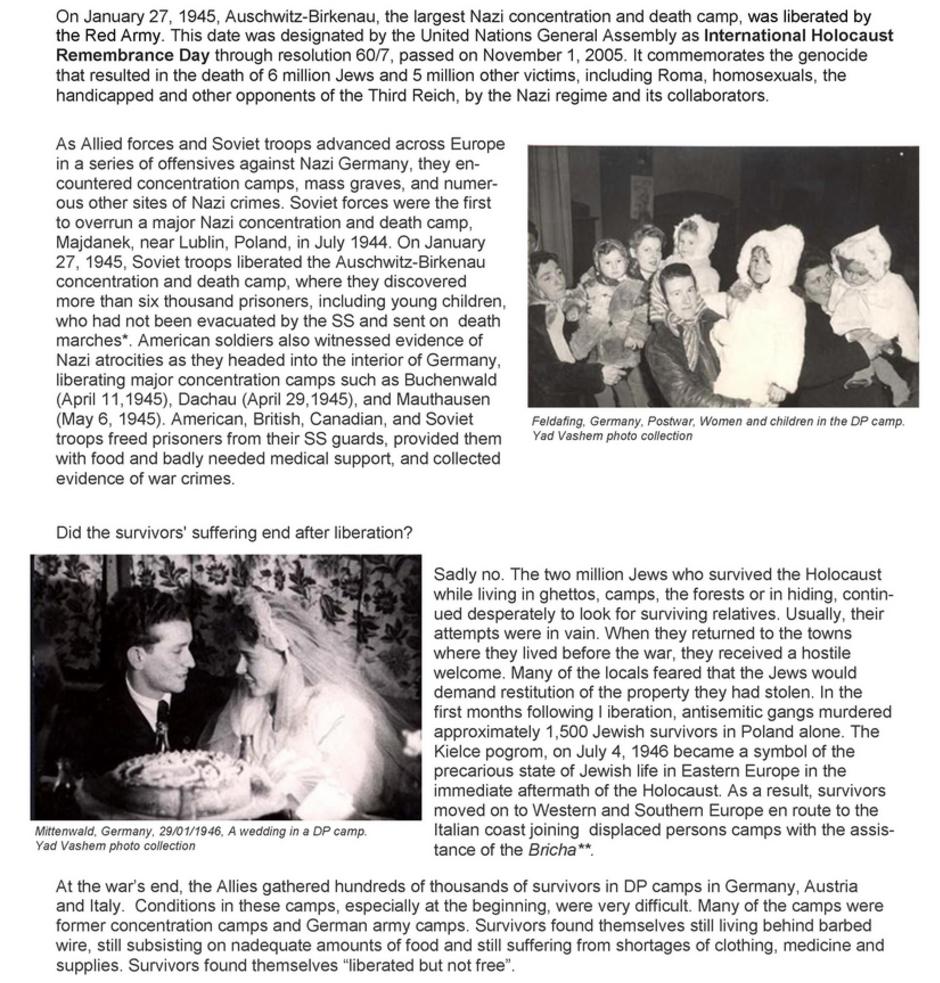 International Holocaust Remembrance Day