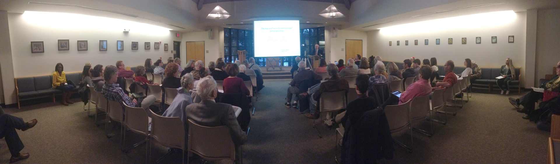 Peter Stein Speaks at NC State University — Kristallnacht Observance