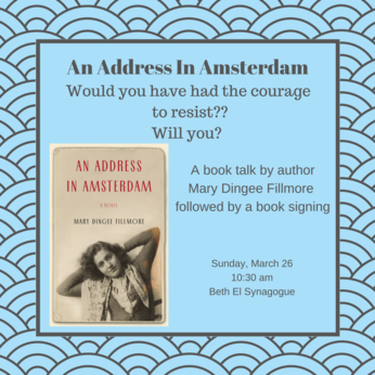 An Address in Amsterdam: Talk and Book Signing by Author Mary Dingee Fillmore